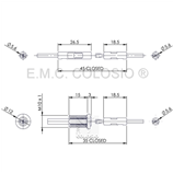 2 P Fe CNT d. 5.6 mm M87PN