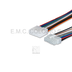 14 P Ma+ Fe MINI FIT Jr Molex M18MQ - M18FQ