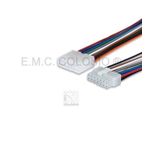 14 P Ma+ Fe MINI FIT Jr Molex M18MQ - M18FQ